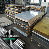 Нержавіючий лист 0,5(1,0х2,0) 2B AISI 430(12х17) матовий технічний, фото 7