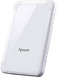 Зовнішній жорсткий диск 2 TB Apacer AC532 2.5" USB 3.1 white (AP2TBAC532W-1), фото 2