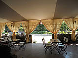 Пошиття штор і тканинних стель для літнього кафе, фото 2