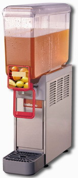 Сокоохолоджувач Ugolini Compact 8/1 на одну колбу об'ємом 8 л фонтанний