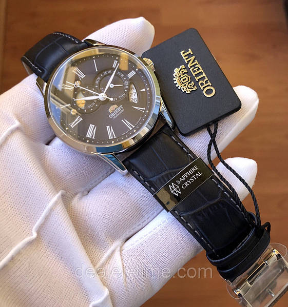 Bron Geld lenende Geven ORIENT Sun Moon Sapphire Automatic ET0T004D: продажа, цена в Киеве. Наручные и карманные часы от "Dealer Time" - 670715375 Bron Geld lenende Geven ORIENT Sun Moon Sapphire Automatic ET0T004D: продажа, цена в Киеве. Наручные и карманные часы от "Dealer Time" - 670715375