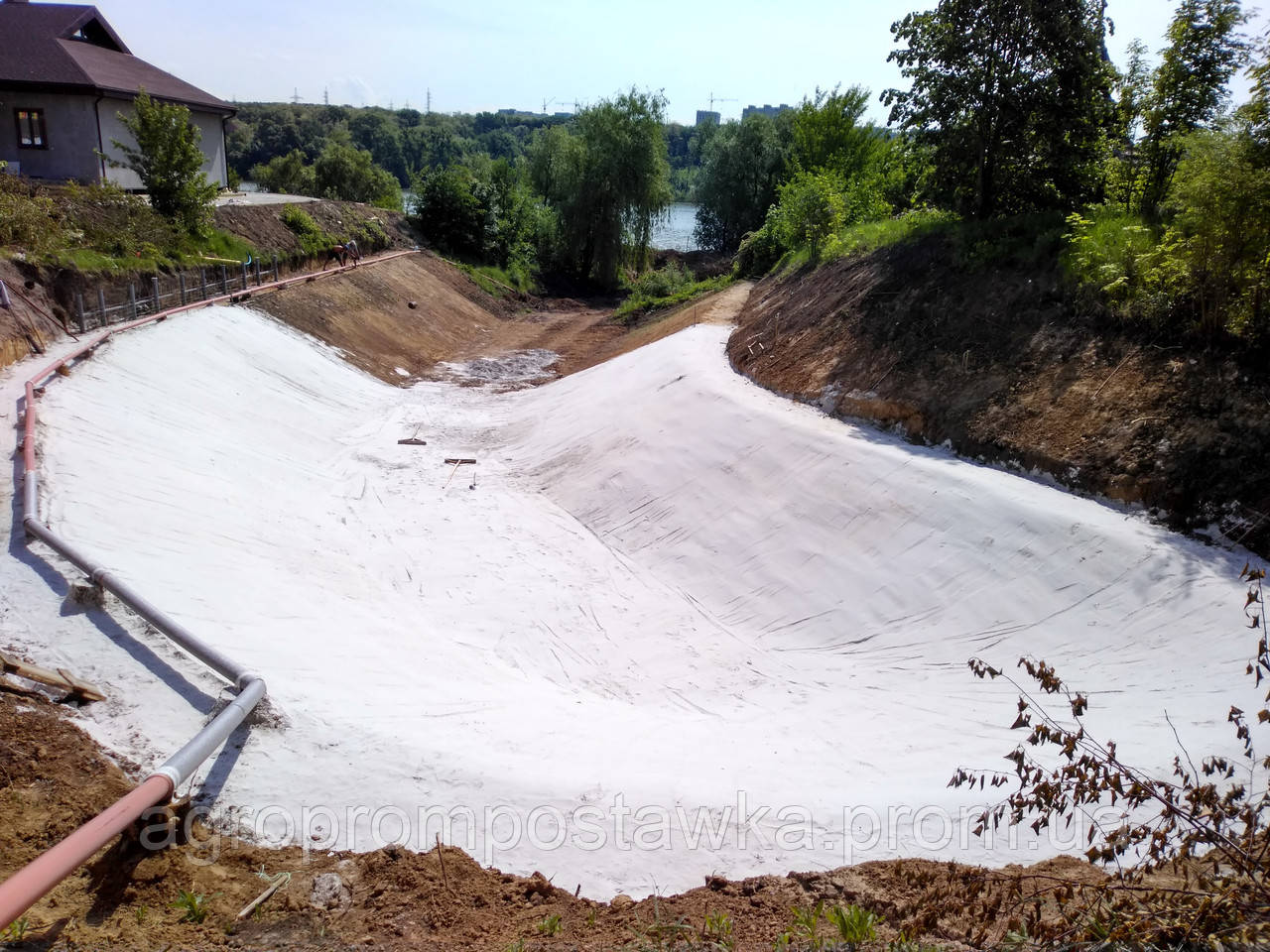 Пристрій штучних водойм Дніпр