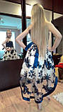 Сукня Ялинка Дитяче ошатне плаття видовжене ззаду Смарагдове на 4-5, 8-10 років, фото 8
