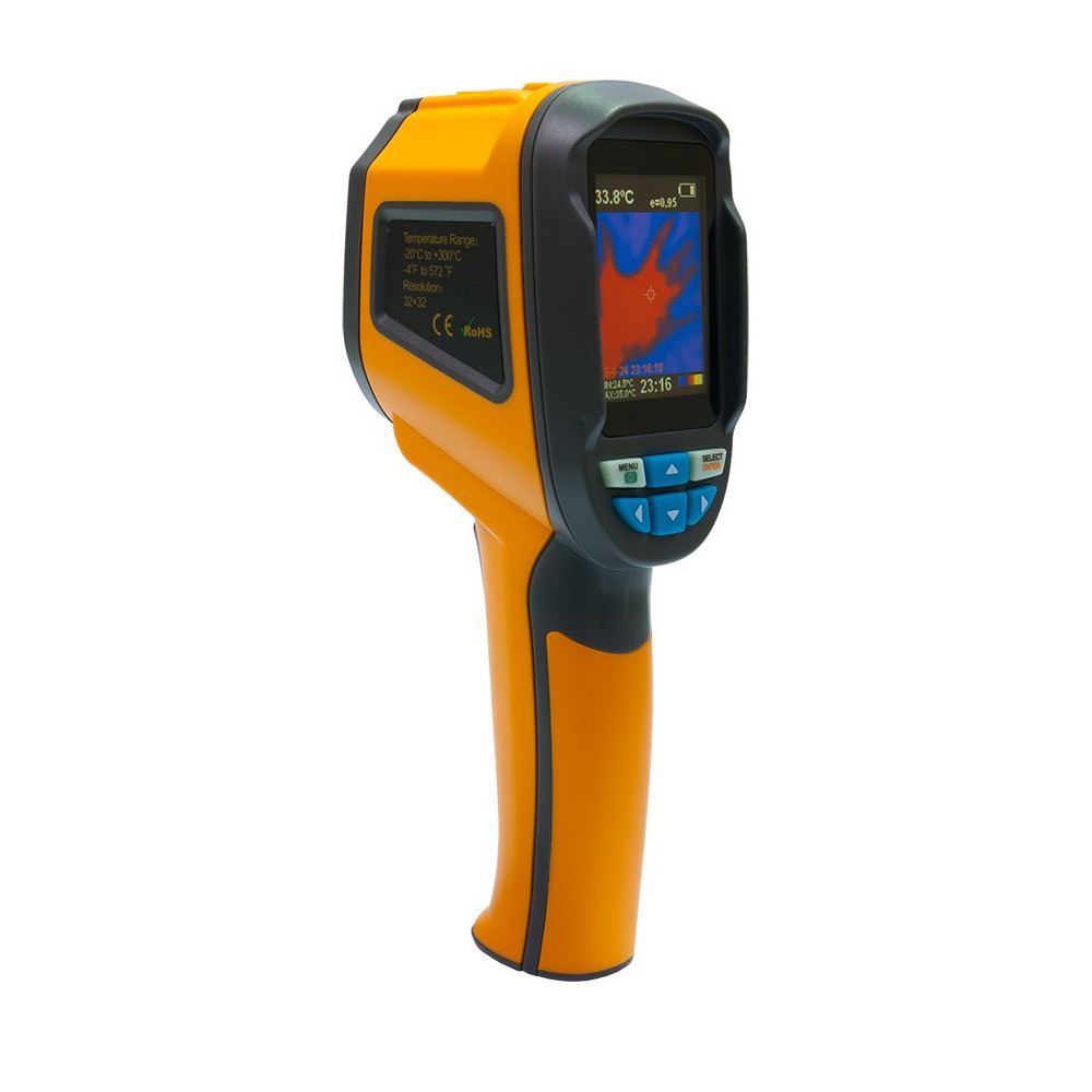 Тепловізор HT-02D (32x32, 2.4", -20...300℃), Тепловізор HT-02D