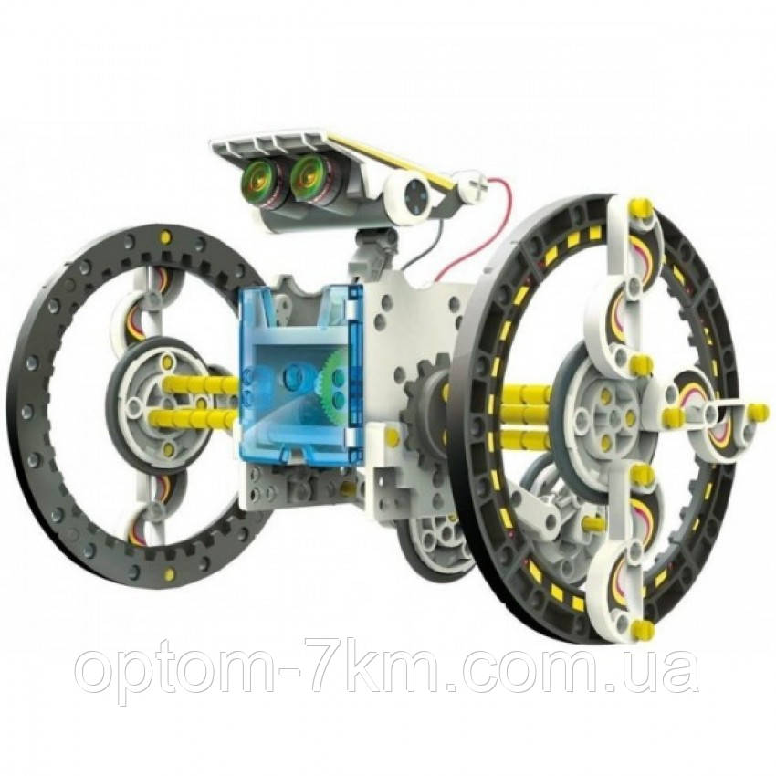 Конструктор робот трансформер на солнечных батареях 14 в 1 Solar Robot Kit Jw - фото 3 - id-p1043298058