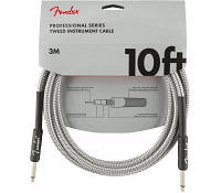 Кабель інструментальний FENDER CABLE PROFESSIONAL SERIES 10' WHITE TWEED