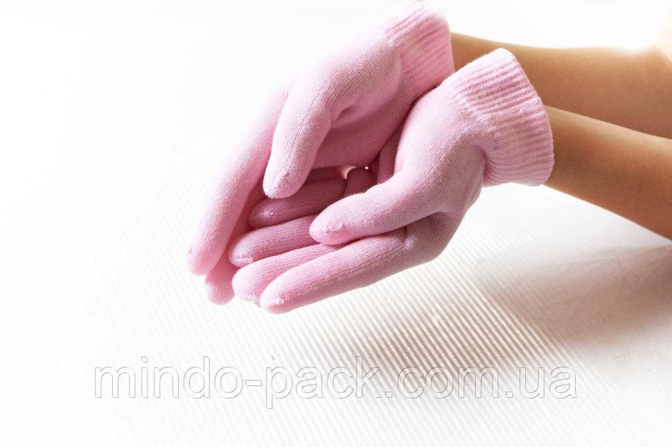 Gel Spa Gloves (Гелевые увлажняющие перчатки) Розовые