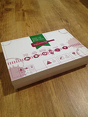 Друк \ тиснення індивідуальних лого на коробочках з білого крейдованого картону 16