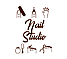 Інтер'єрна вінілова наклейка в манікюрний кабінет Nail studio (нігті салон краси самоклеюча плівка), фото 2