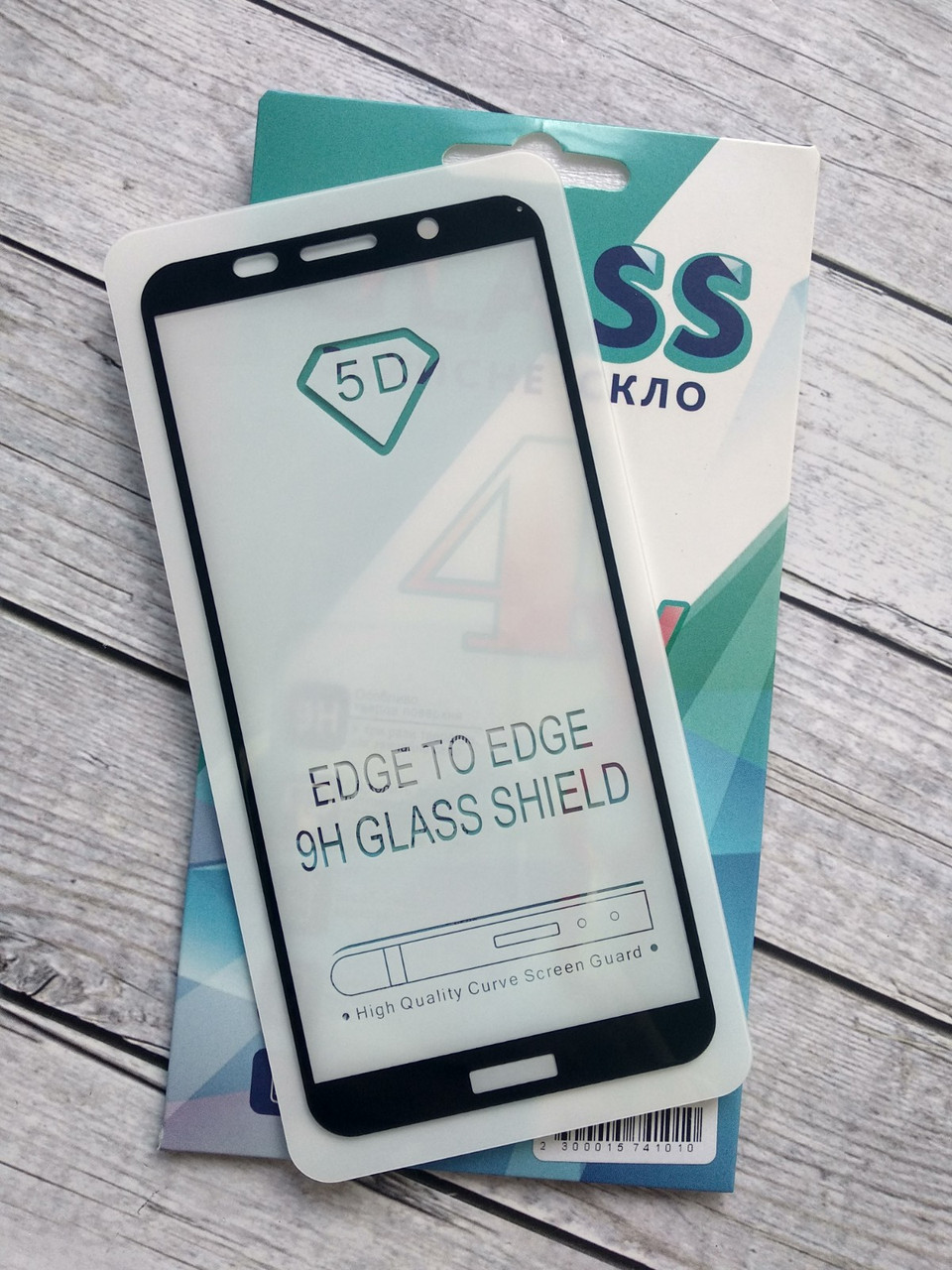 Захисне скло Huawei P Smart + / Nova 3i Full Glue 2.5D (0.3mm) Black 4you