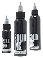 Тату краска SOLID INK Matte Black 4 унц (120мл)