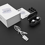 Бездротові навушники Wi-pods TW60 Pro навушники-блютуз гарнітура. Чорні, фото 3