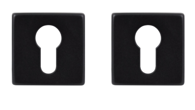 Накладка під циліндр Fimet 211B матовий чорний (Італія)