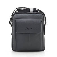Чоловіча сумка Polo чорна через плече 186400