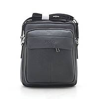 Чоловіча сумка Polo чорна через плече 186406