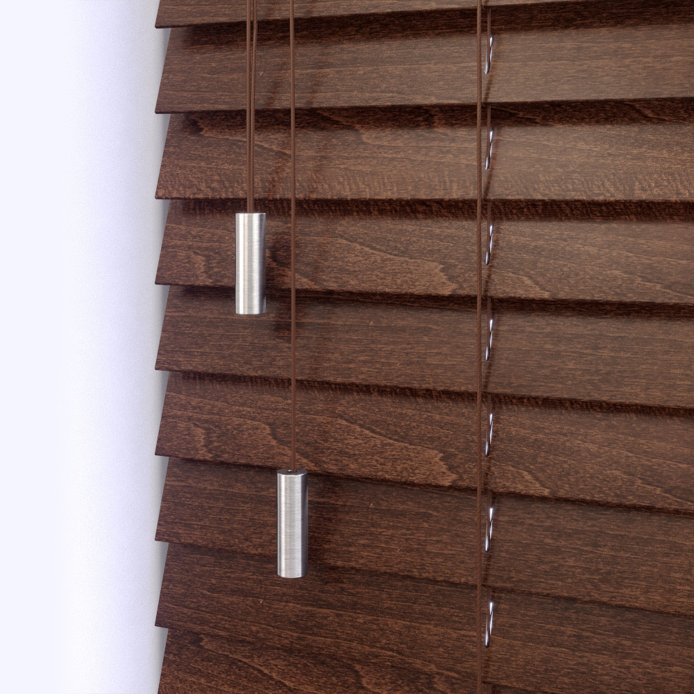 Дерев'яні жалюзі classic-wood-mahogany, фото 1