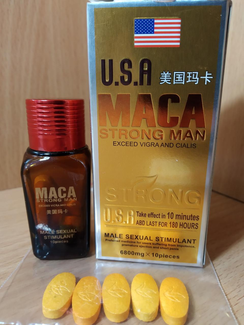 Maca Strong Man таблетки потенції 5 шт.