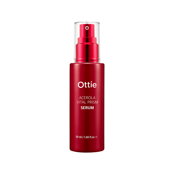 Поживна сироватка для обличчя з ацеролою Ottie Acerola Vital Prism Serum 50 мл (8809276016416)