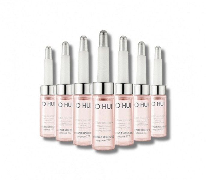 Зволожуюча ампульна сироватка для обличчя з керамідами O Hui Miracle Moisture Ampoule 777 7 мл*7 шт