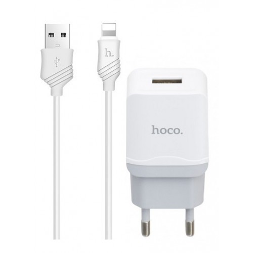 Зарядний пристрій Hoco з кабелем Lightning Iphone