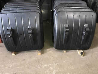 5516-8511010-10 Крило заднє вантажне МАЗ (напівкрилок) з кронштейнами метал. (ОРІГИНАЛ)