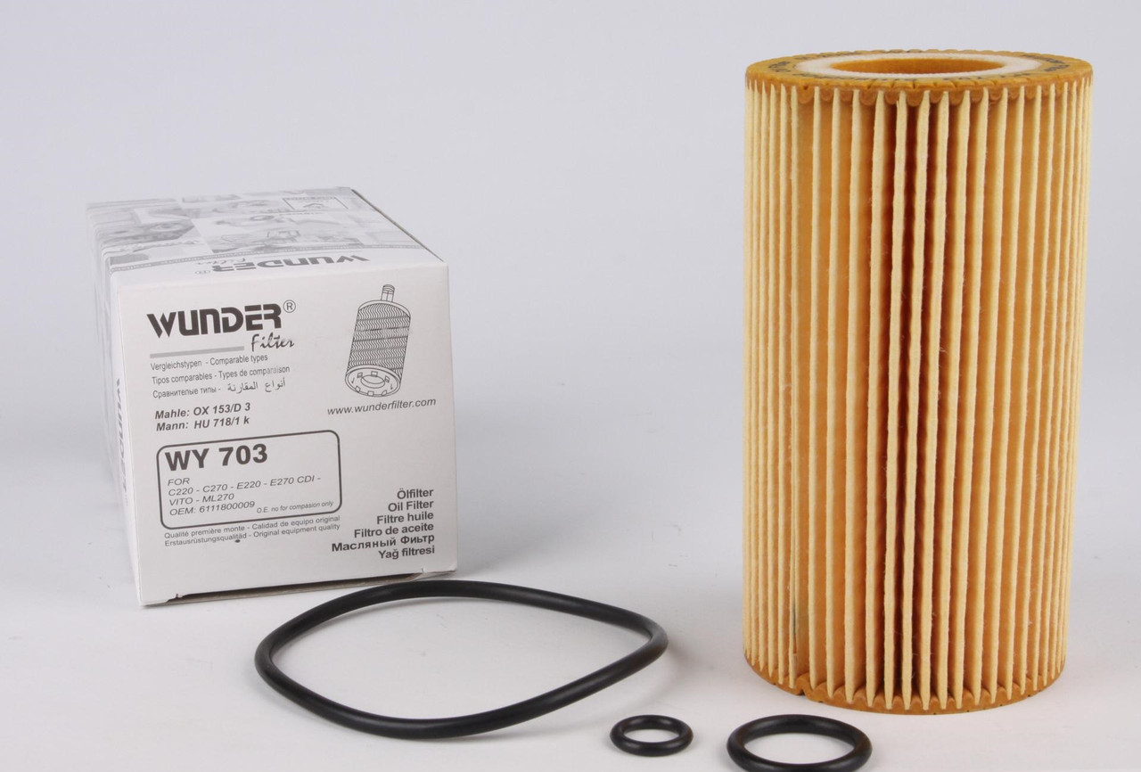 Оливний фільтр MB Sprinter, Vito 638/639 CDI 2000-2010 (OM611/612/646) — Wunder (Туреччина) — WY-703