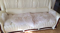 Накидка на диван, підлогу із двох овечих шкір