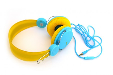 Навушники HAVIT HV-H2198D,з мікрофоном,yellow/blue
