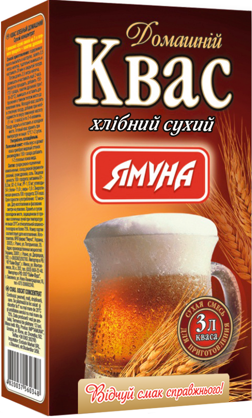Квас хлібний на 3л.(80гр)Ямуна (Я00035)