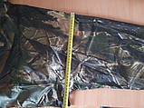 Непромокаючий Плащ дощовик камуфльований "ліс", з козирком, фото 2