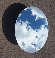 Дзеркало овальне для ванної кімнати 60х45 см