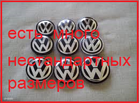 Ковпачки на диски Volkswagen від 40 до 80мм vw