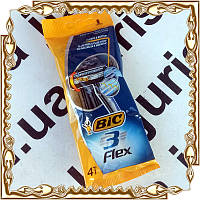 Станки для гоління Bic 3 Flex 4 шт./уп. 242524.