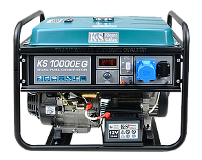 Генератор газобензиновий Konner&Sohnen KS 10000Е G (8 кВт)