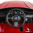 Дитячий джип BMW X6 M, вмикання фар окремо, led-підсвітка днища, АКБ 12V 12AH, автопофарбування, амортизатори, фото 5