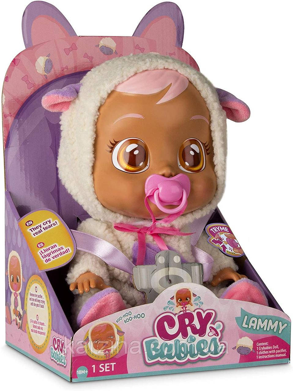 Інтерактивний пупс Cry Babies Плакса Овечка від IMC Toys Оригінал