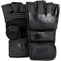 Перчатки Ringhorns Charger MMA Gloves Black/Black L/XL S