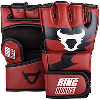 Перчатки Ringhorns Charger MMA Gloves Red M