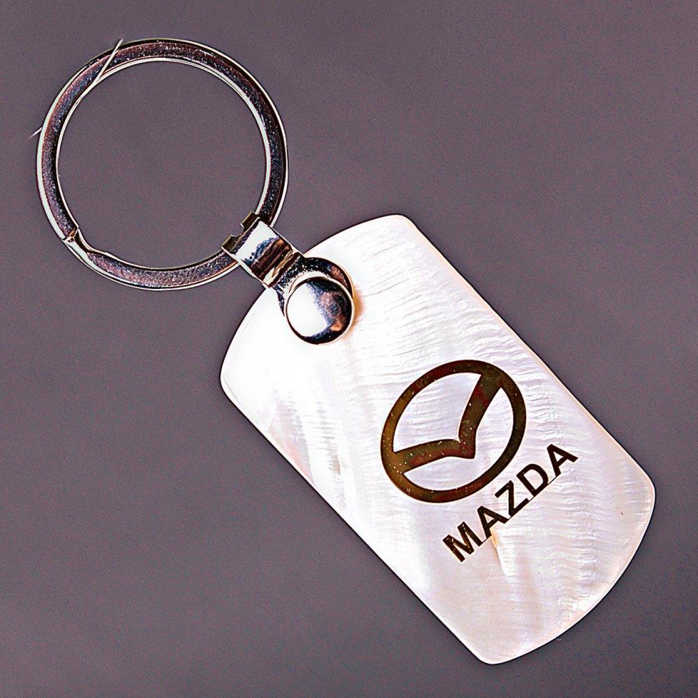 (6 × 3 см) Брелок Mazda, ida4572, фото 1
