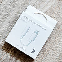 Перехідник-адаптер для iPhone Lightning - mini jack (3,5 mm)