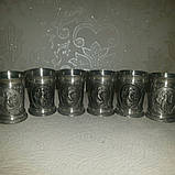 Велика Олов'яна чарка/склянка Друзі, зустріч (Ціна за одну), фото 2