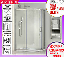Душова кабіна 120х90 см кутова Santeh 1906120L двері розсувні