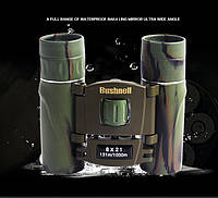 Бинокль BUSHNELL 8x21 КОМПАКТНЫЙ ПРОРЕЗИНЕННЫЙ