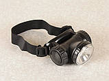 Налобний ліхтар DIVING HEADLAMP 4xAA, фото 4