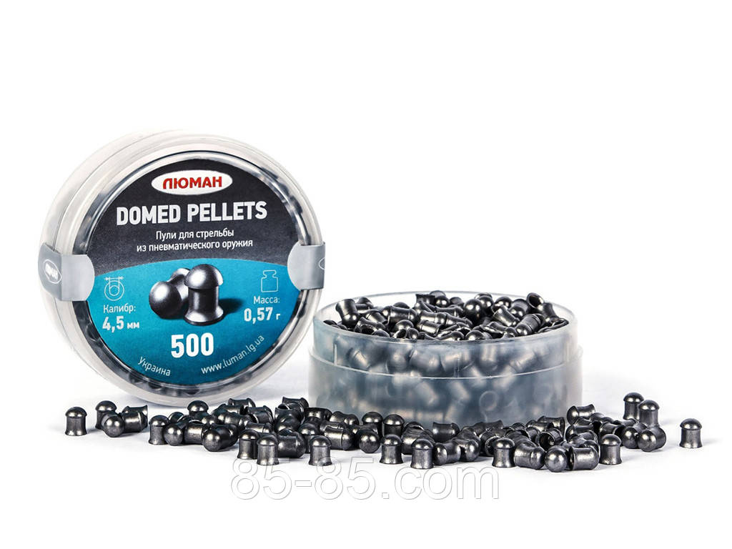 Кулі Люман Domed Pellets 0,57 р., 4,5 мм (500 шт.)