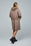 Жіноче зимове пальто П-1205 н/м Шерсть пальтовая W7-8232, фото 6