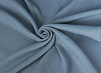 Портьерная ткань для штор канвас (микровелюр) серо-голубого цвета (Lamella JL 008-10/280 P)