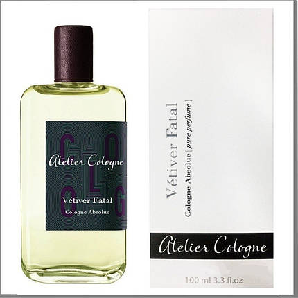 Atelier Cologne Vetiver Fatal одеколон 100 ml. (Ательє Колонь Ветивер Фаталь), фото 1