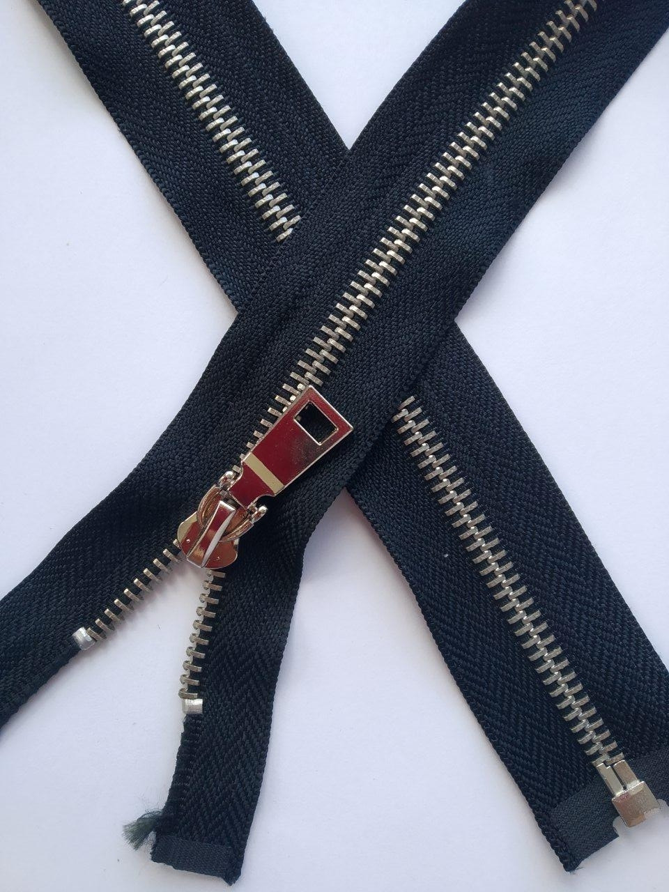 Застібка трактор метал, 80см синій, фото 1