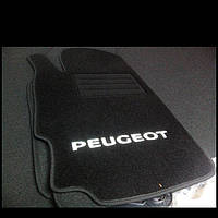 Ворсові килимки в салон PEUGEOT 406 (Чорні)